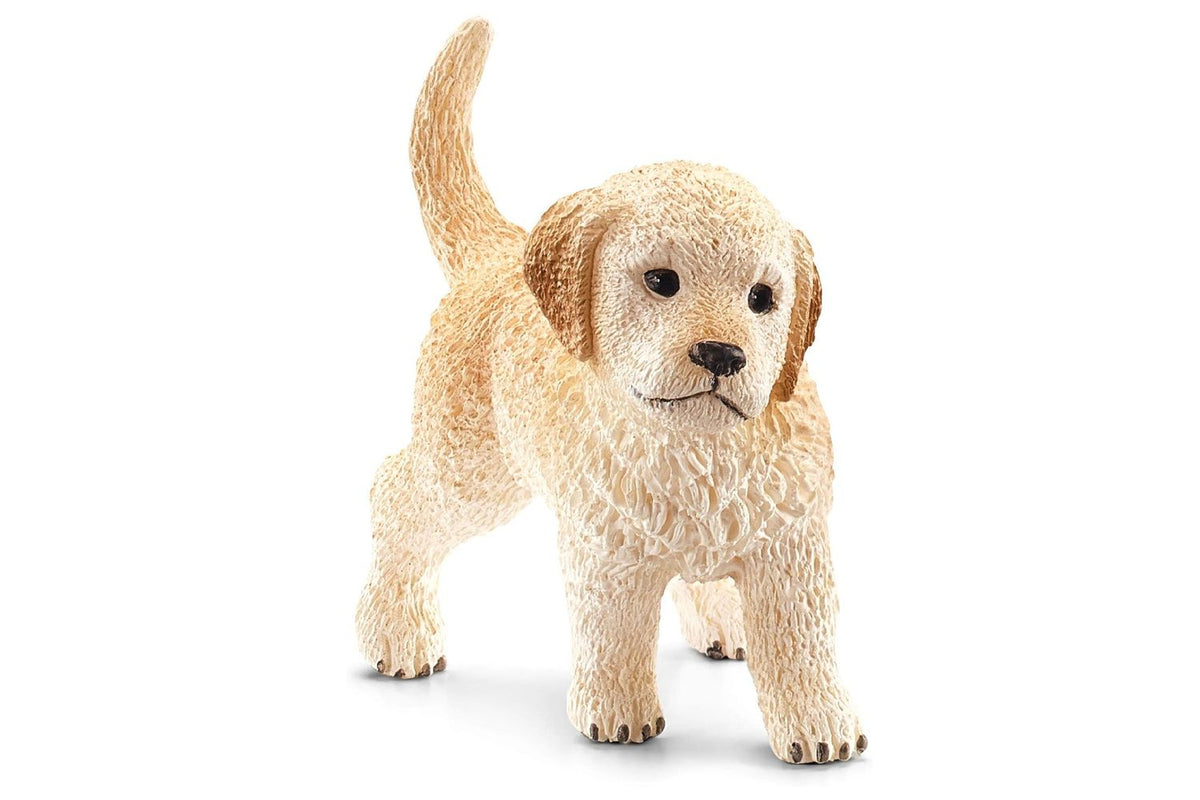 Schleich Farm World Golden Retriever Puppy | Toy Figure