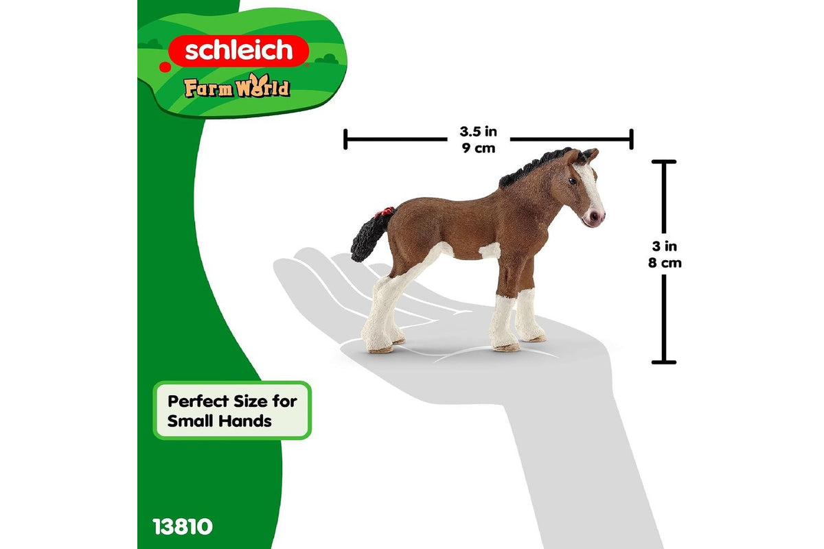 Schleich Farm World Clydesdale Foal 13810 | Toy Figure-2