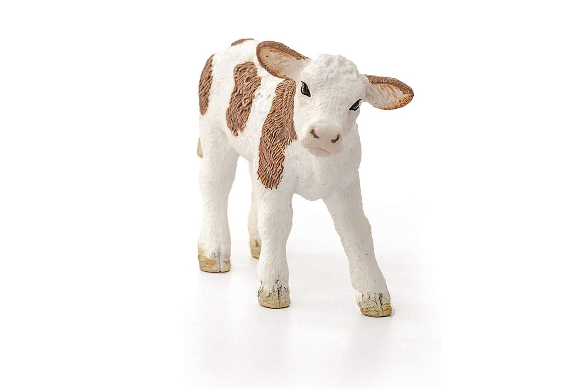 Schleich Farm World Simmental Calf 13802 | Toy Figure-3