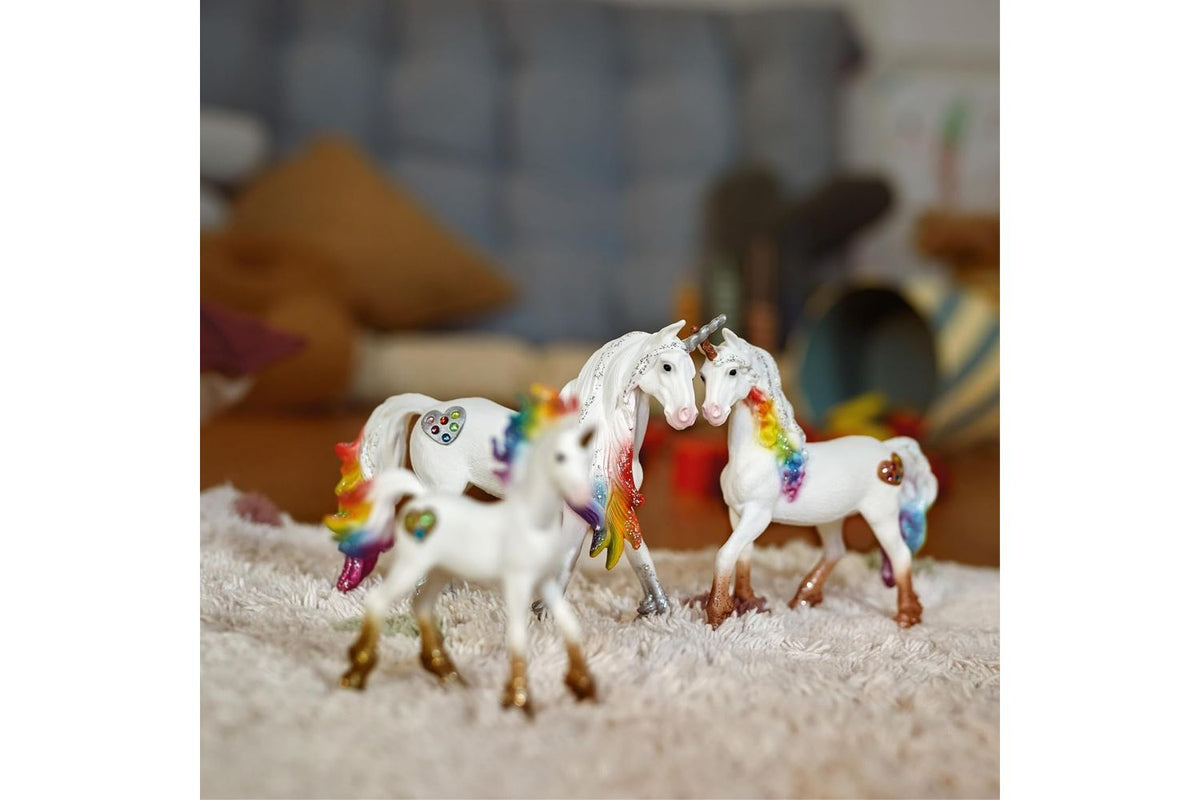 Schleich Bayala Rainbow Love Unicorn Foal 70727 | Unicorn Foal Figure-2