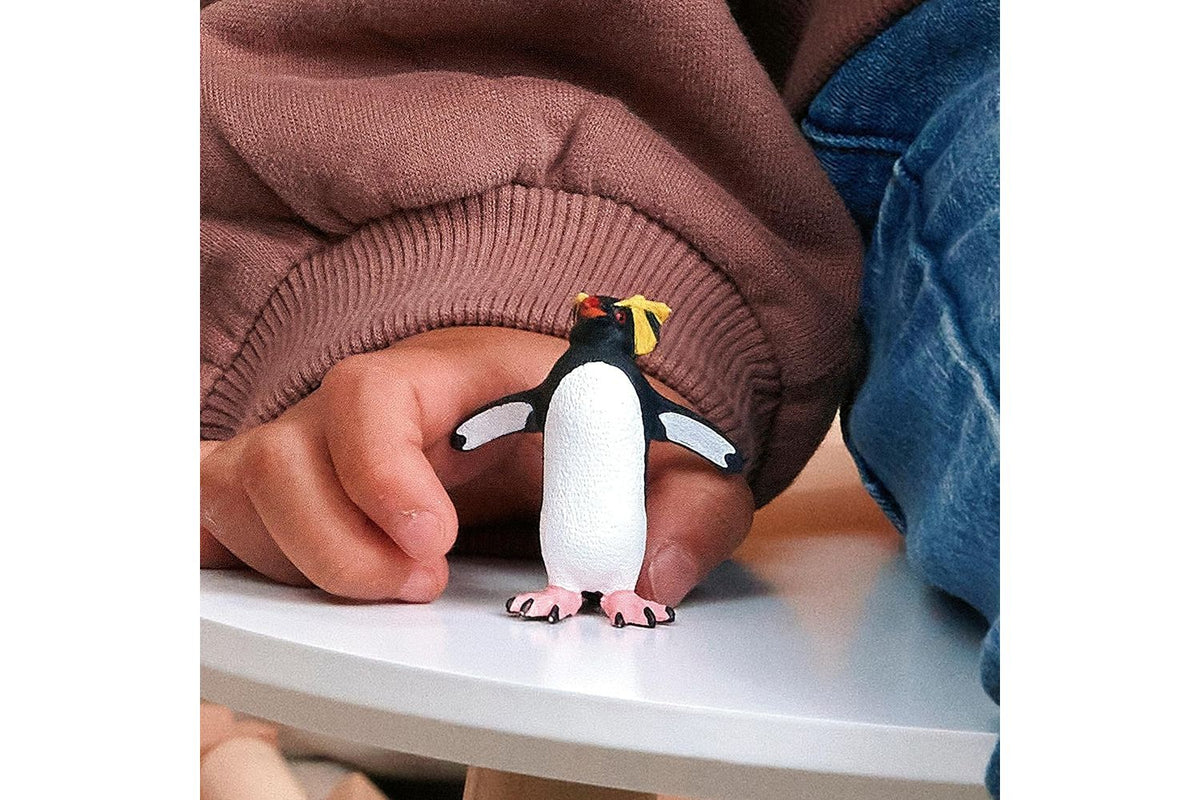 Schleich Wildlife Rockhopper Penguin | Toy Figure-2