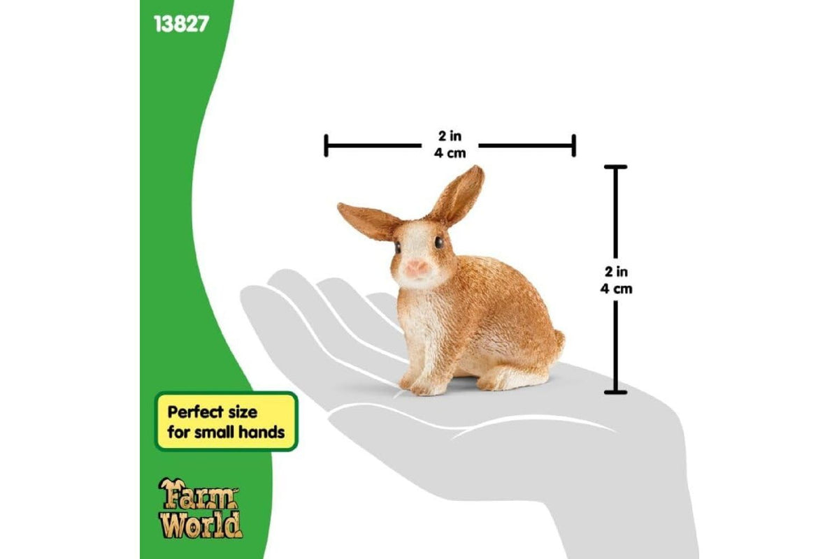 Schleich Farm World Rabbit | Toy Figure-3
