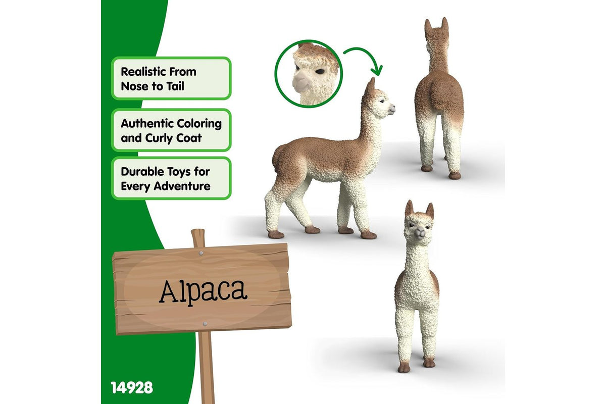 Schleich Farm World Alpaca | Toy Figure-4