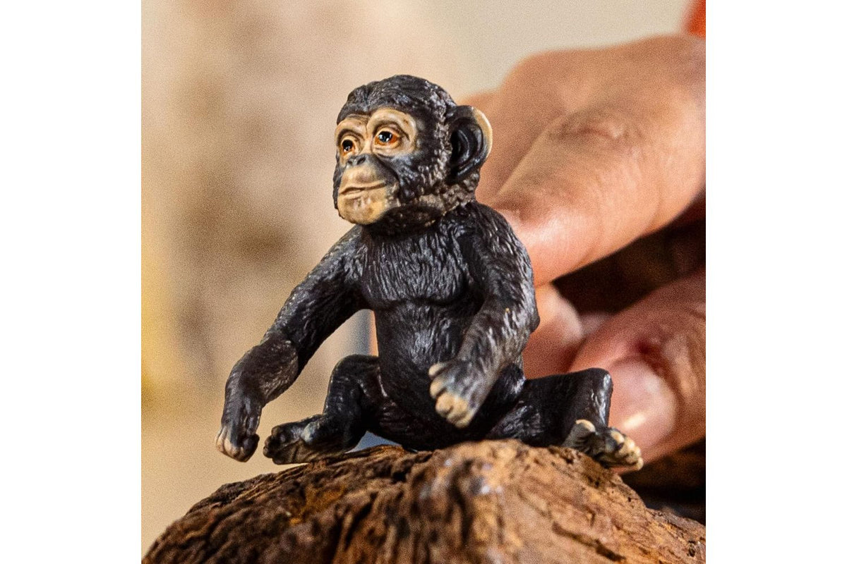 Schleich Wildlife Chimpanzee Cub | Toy Figure-2