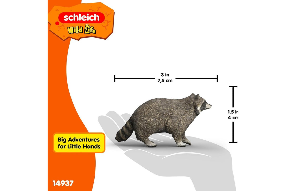 Schleich Wildlife Raccoon 14937 | Toy Figure-3