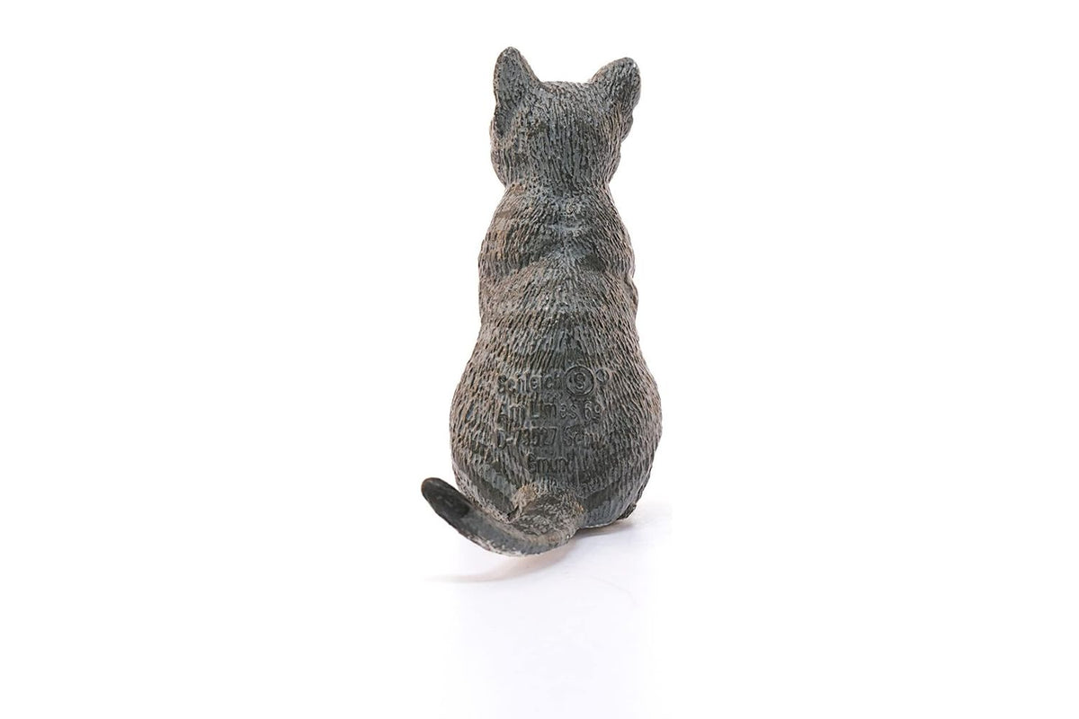 Schleich Farm World Sitting Cat | Toy Figure-4