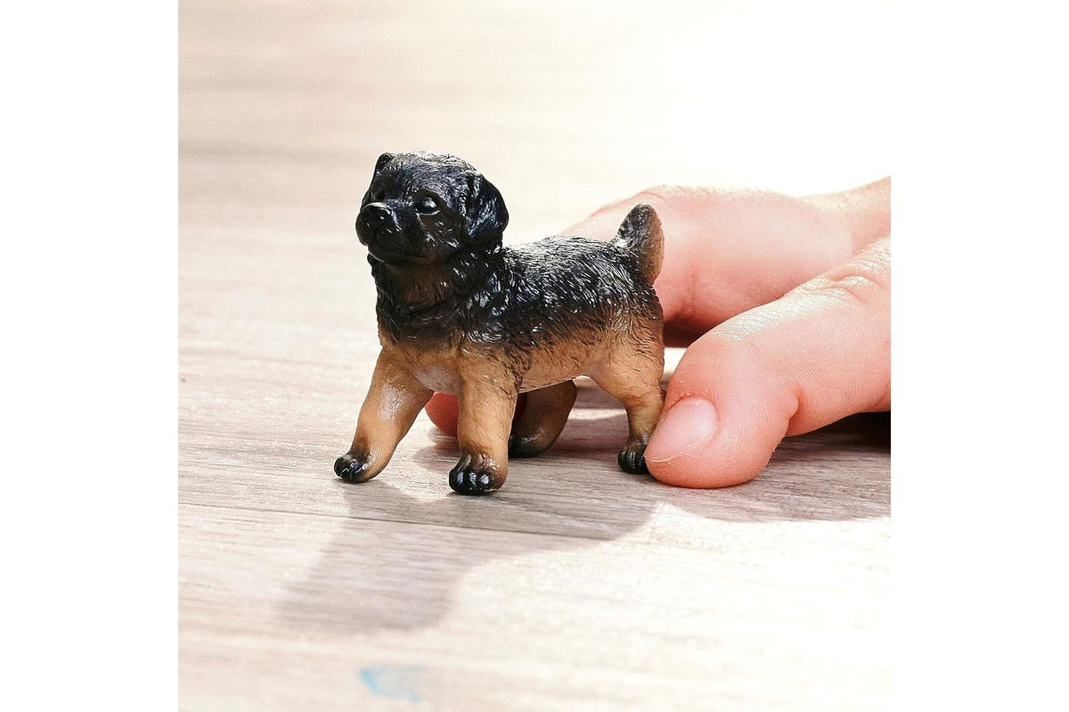 Schleich Farm World German Shepherd Puppy | Toy Figure-2