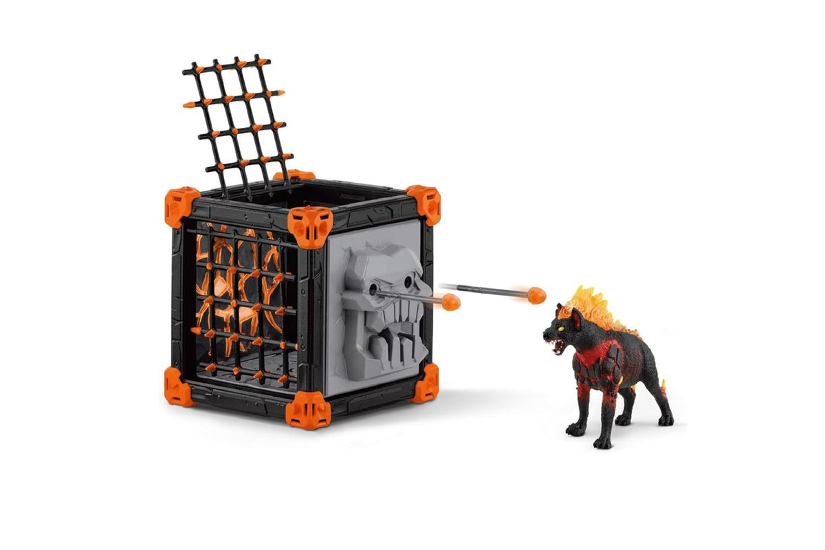 Schleich Eldrador Battlecave Lava Hyena | Toy Playset-4