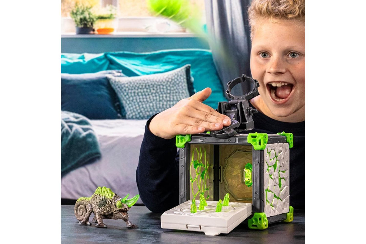 Schleich Eldrador Battlecave Stone Chameleon | Toy Playset-2