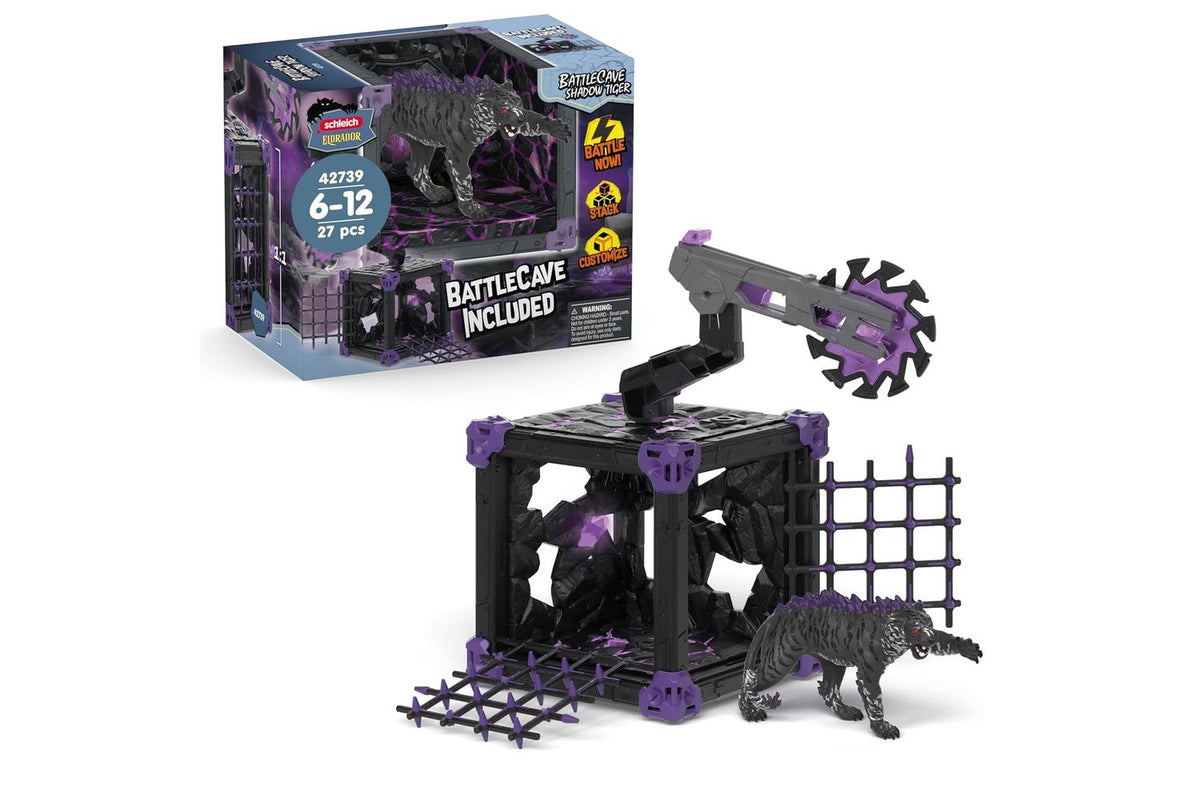 Schleich Eldrador Battlecave Shadow Tiger | Toy Playset