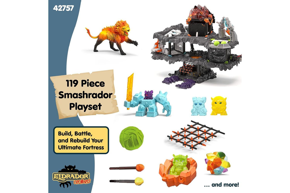 Schleich Eldrador Mastercave Smashrador | Toy Playset-4
