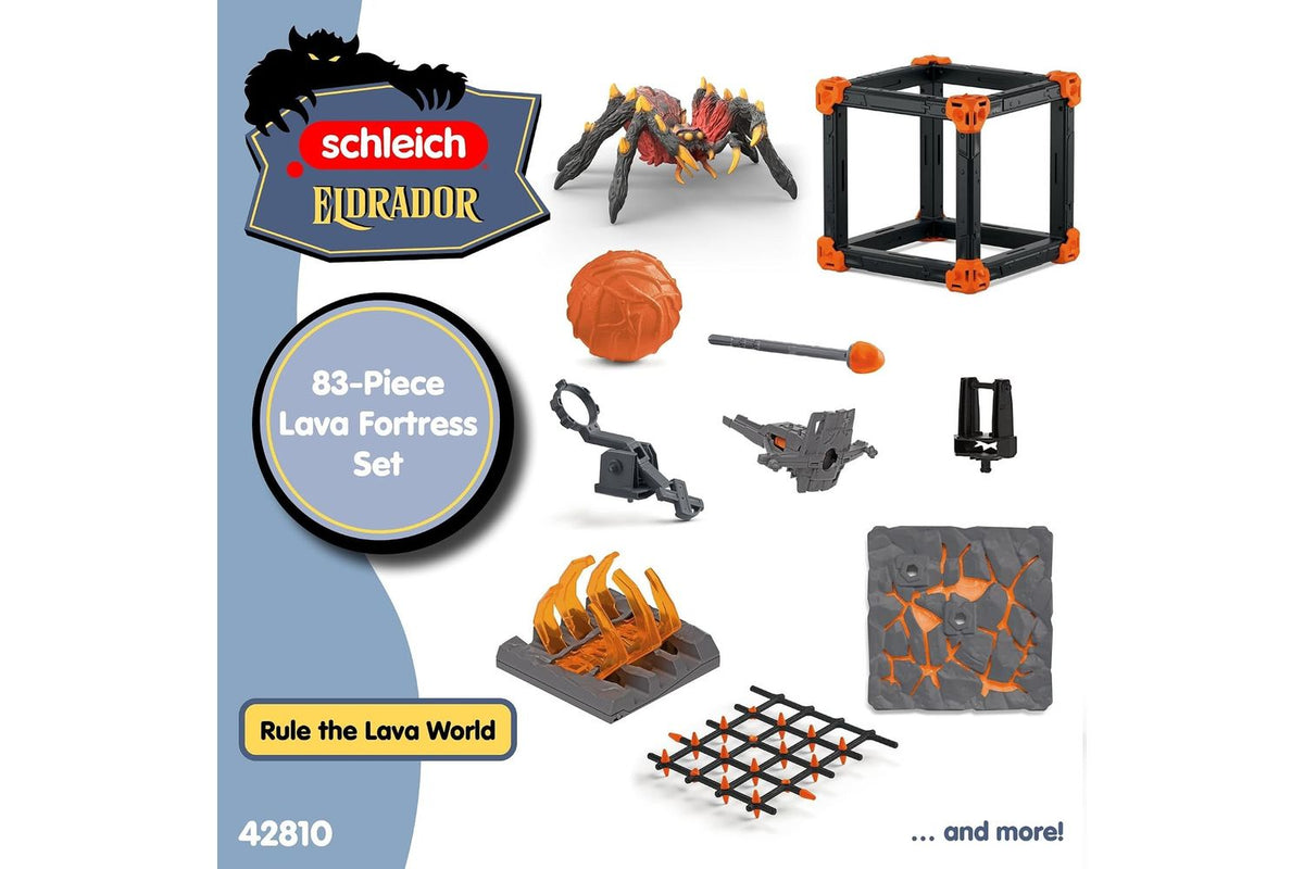 Schleich Eldrador Lava Fortress | Toy Playset-5
