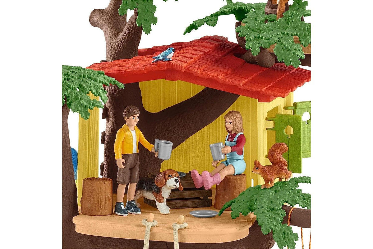 Schleich Farm World Adventure Treehouse | Toy Playset-2