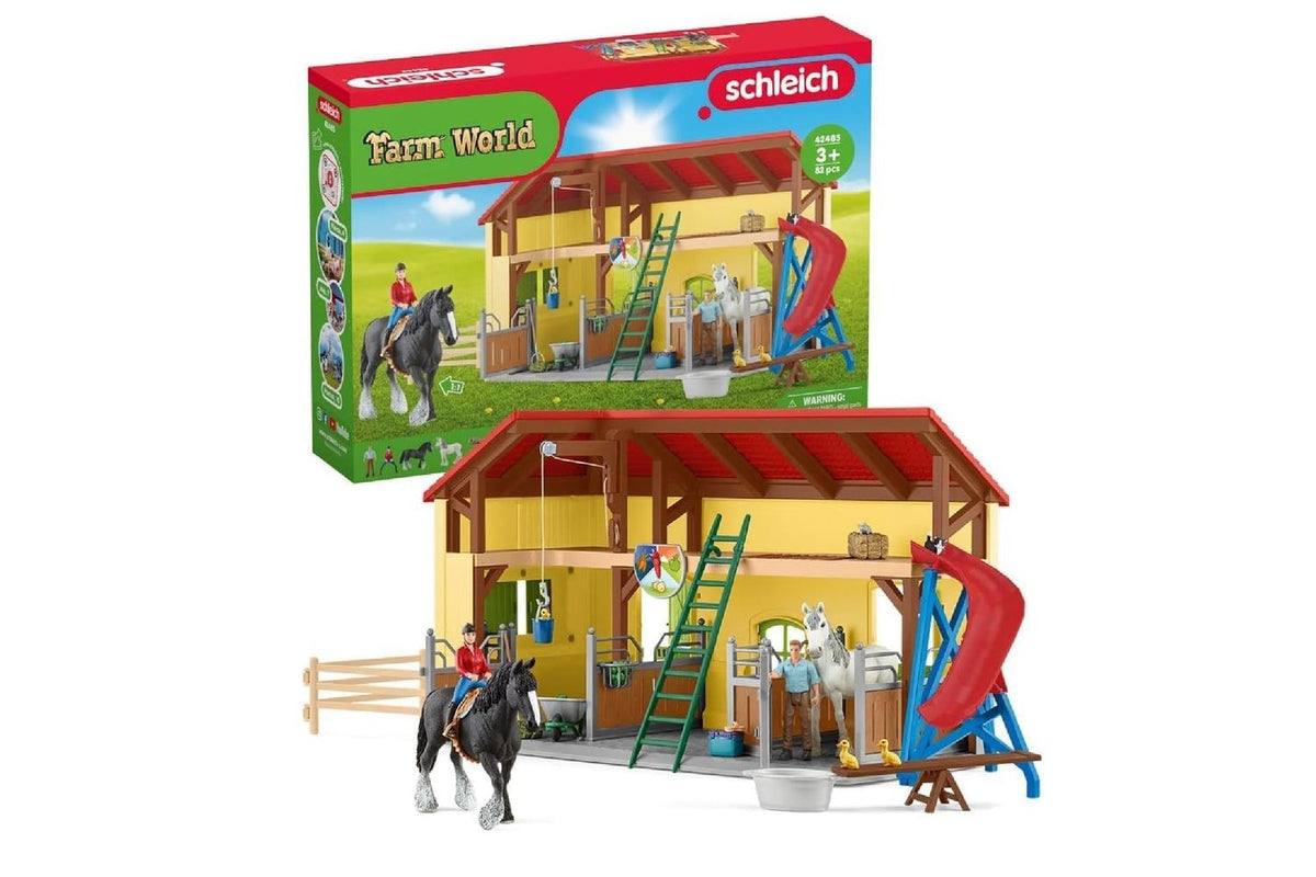 Schleich Farm World Horse Stable | Toy Playset