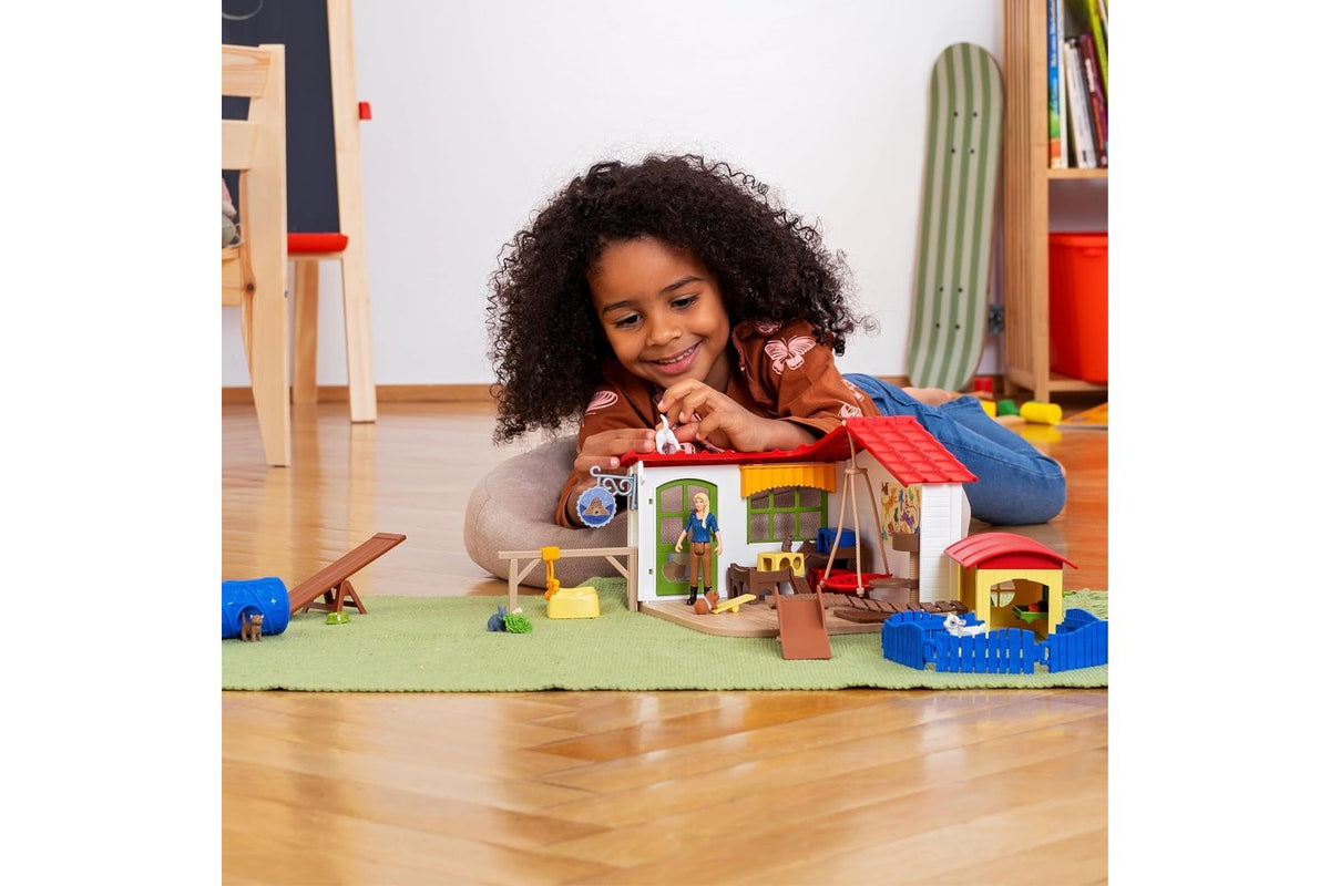 Schleich Farm World Pet Hotel | Toy Playset-2