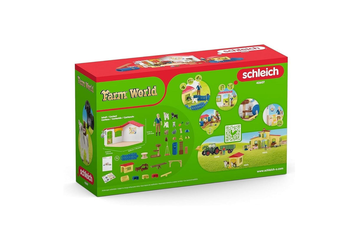 Schleich Farm World Pet Hotel | Toy Playset-5