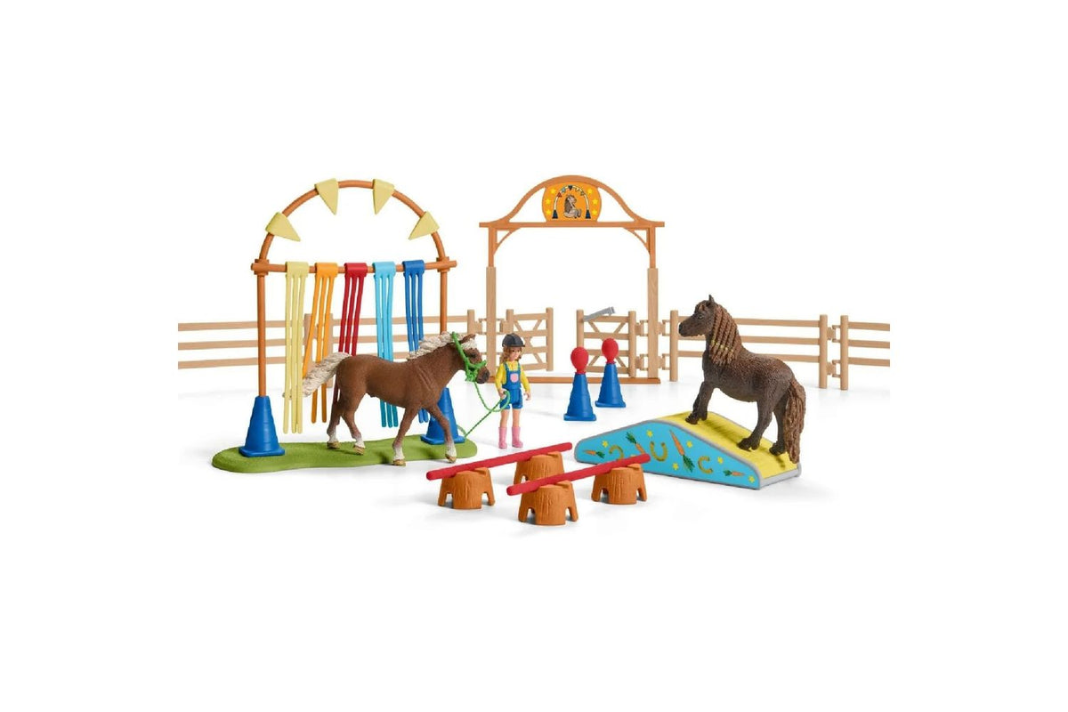 Schleich Horse Club Pony Agility Training | Toy Playset