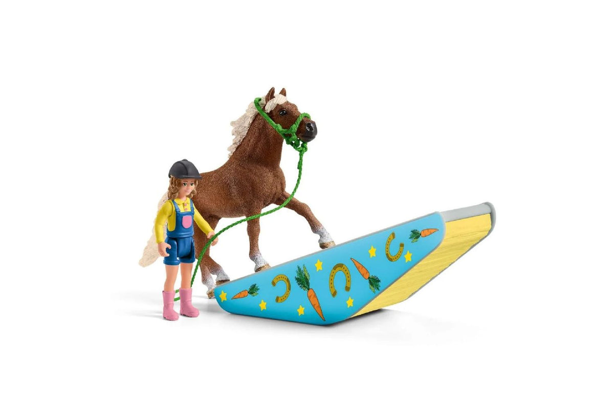 Schleich Horse Club Pony Agility Training | Toy Playset-3