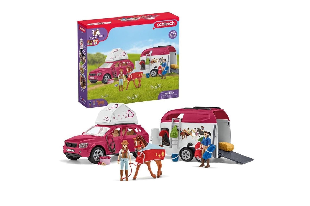 Schleich Horse Club Horse Adventures With Car And Trailer | Toy Playset