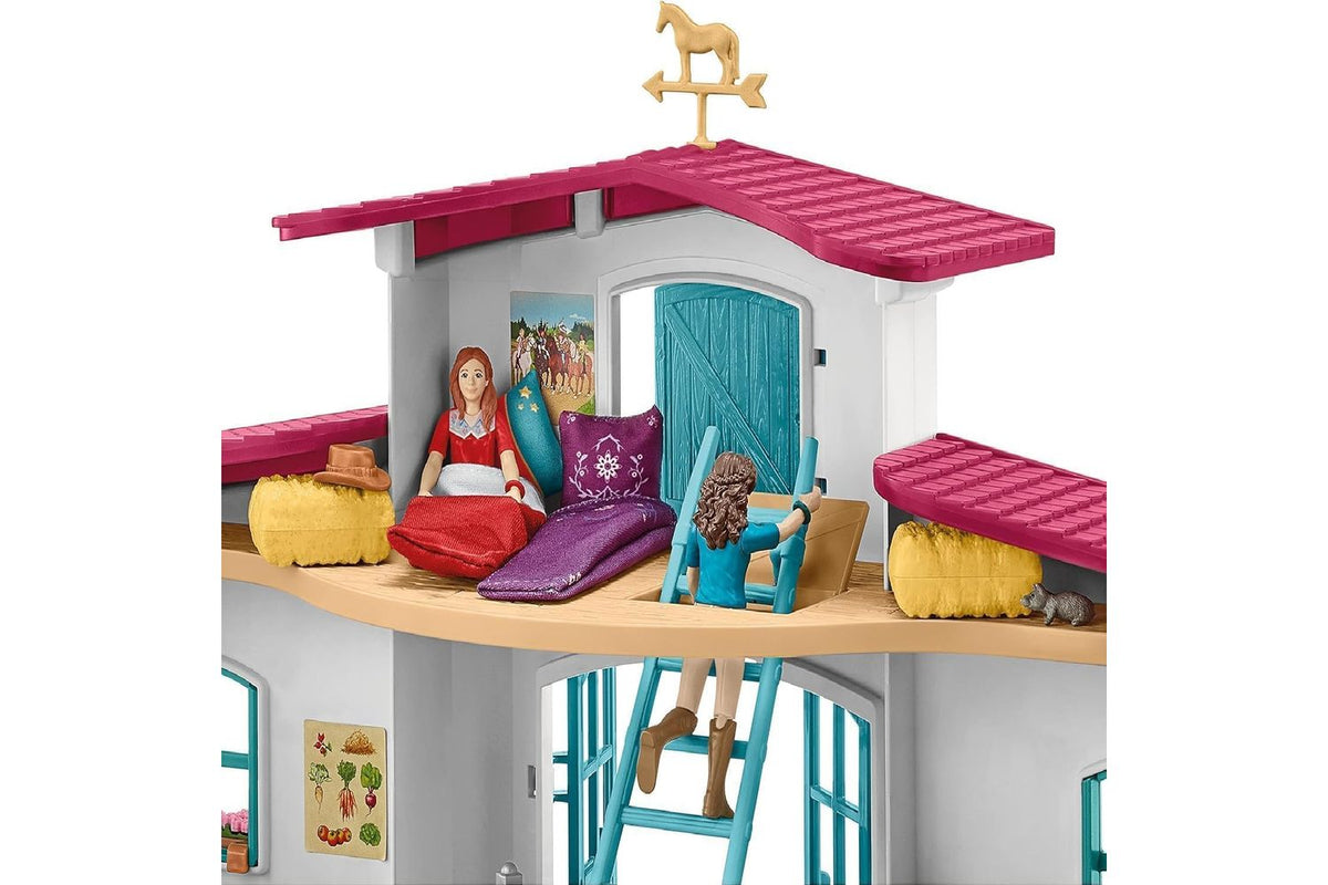 Schleich Horse Club Lakeside Riding Center | Toy Playset | Plastic-3