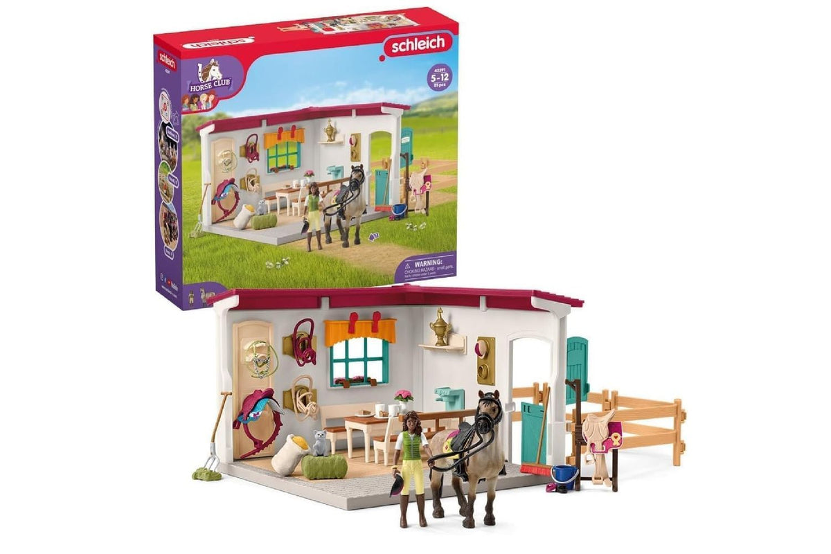 Schleich Horse Club Tack Room Extension | Toy Playset | Plastic