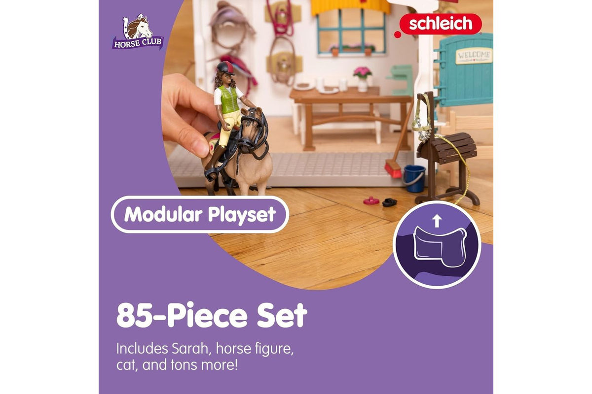 Schleich Horse Club Tack Room Extension | Toy Playset | Plastic-3
