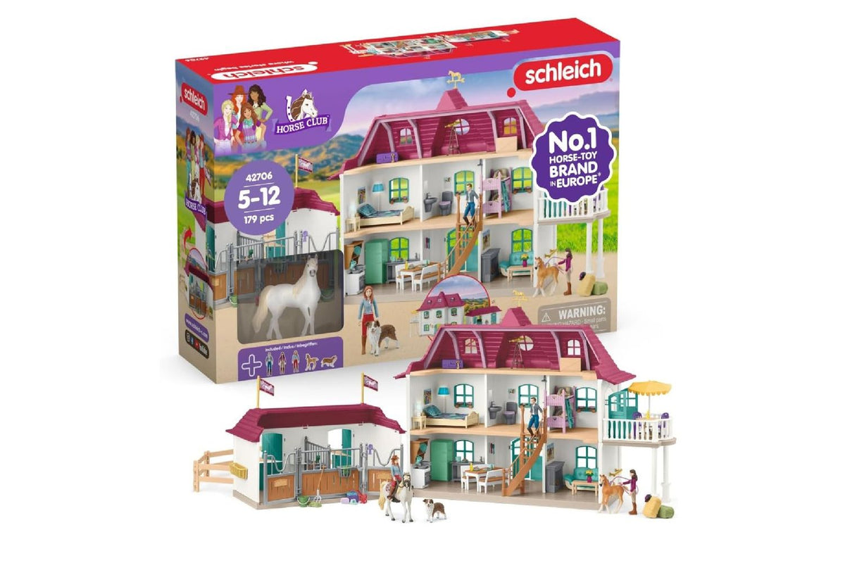 Schleich Horse Club Lakeside Country House And Stable | Toy Playset
