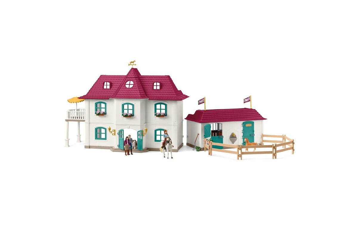 Schleich Horse Club Lakeside Country House And Stable | Toy Playset-3