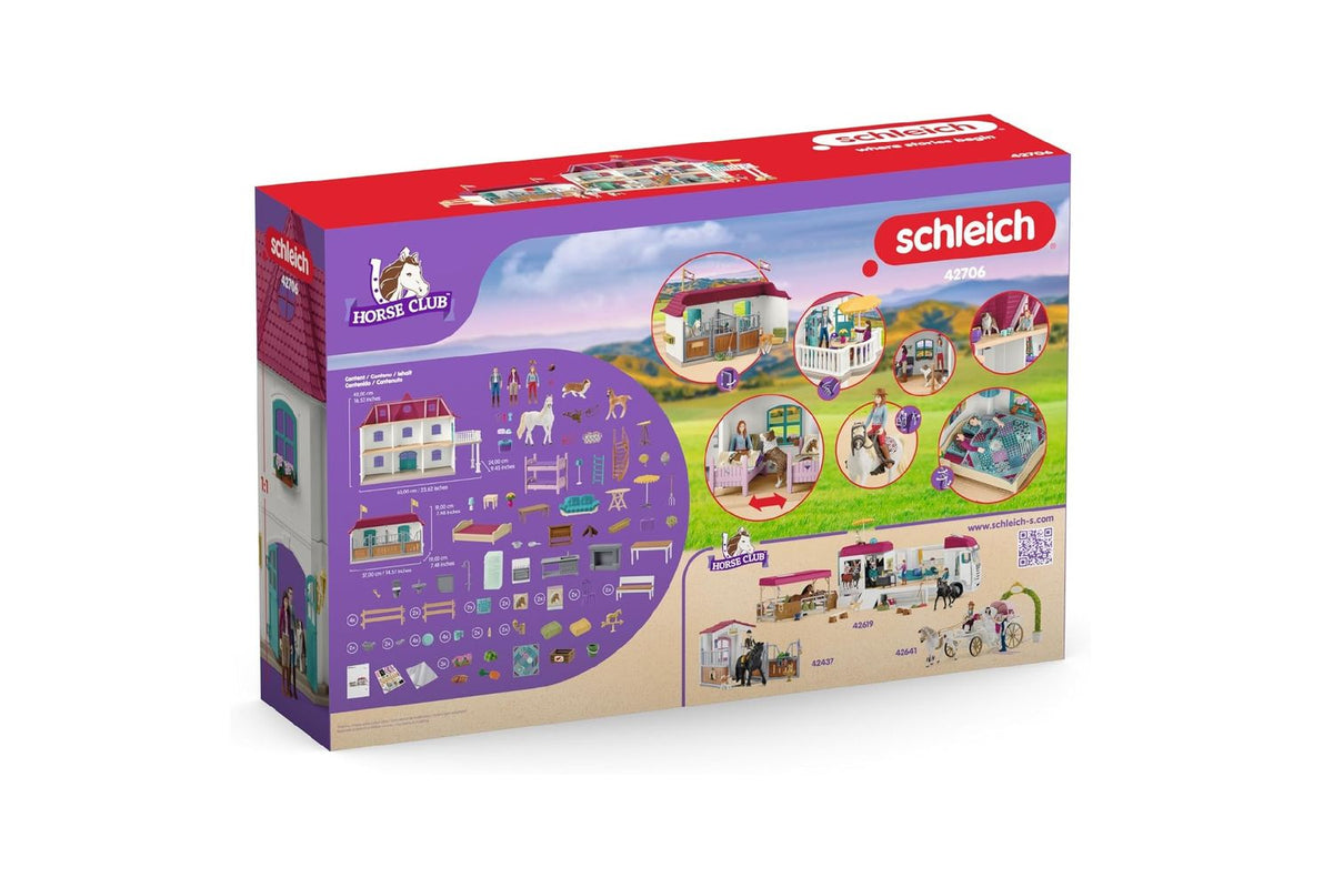 Schleich Horse Club Lakeside Country House And Stable | Toy Playset-4