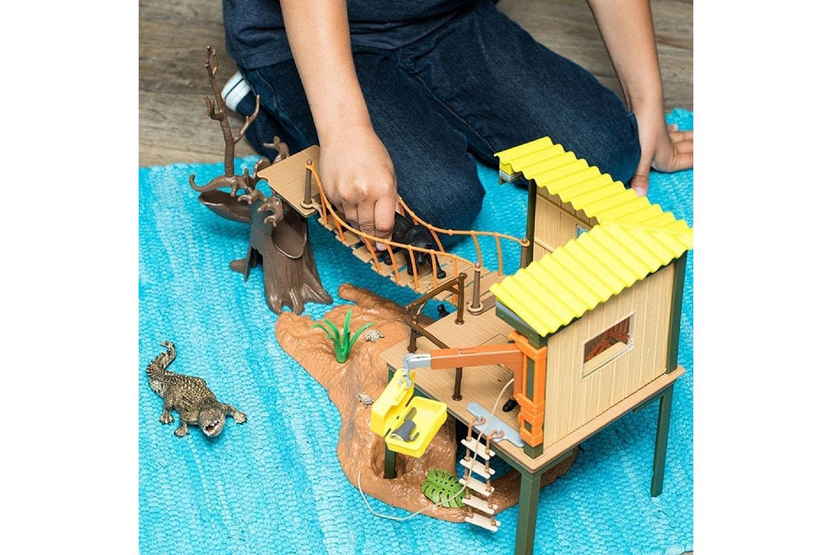 Schleich Wildlife Ranger Adventure Station | Toy Playset-3