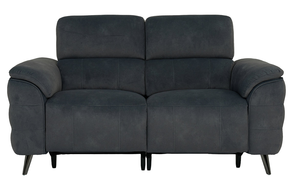 Dylan 2 Seater Sofa | Power Recliner | Fabric | Dexter Shadow