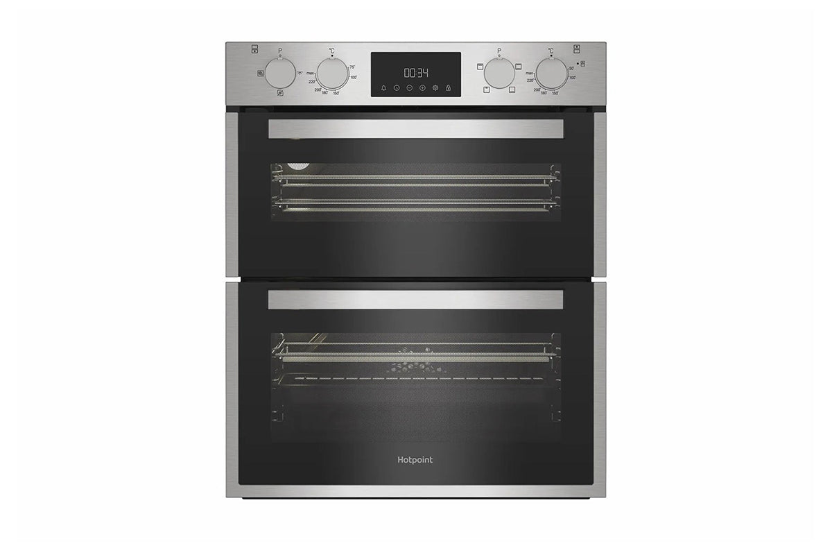 Hotpoint Built-Under Double Oven | DUH10DIX | Stainless Steel