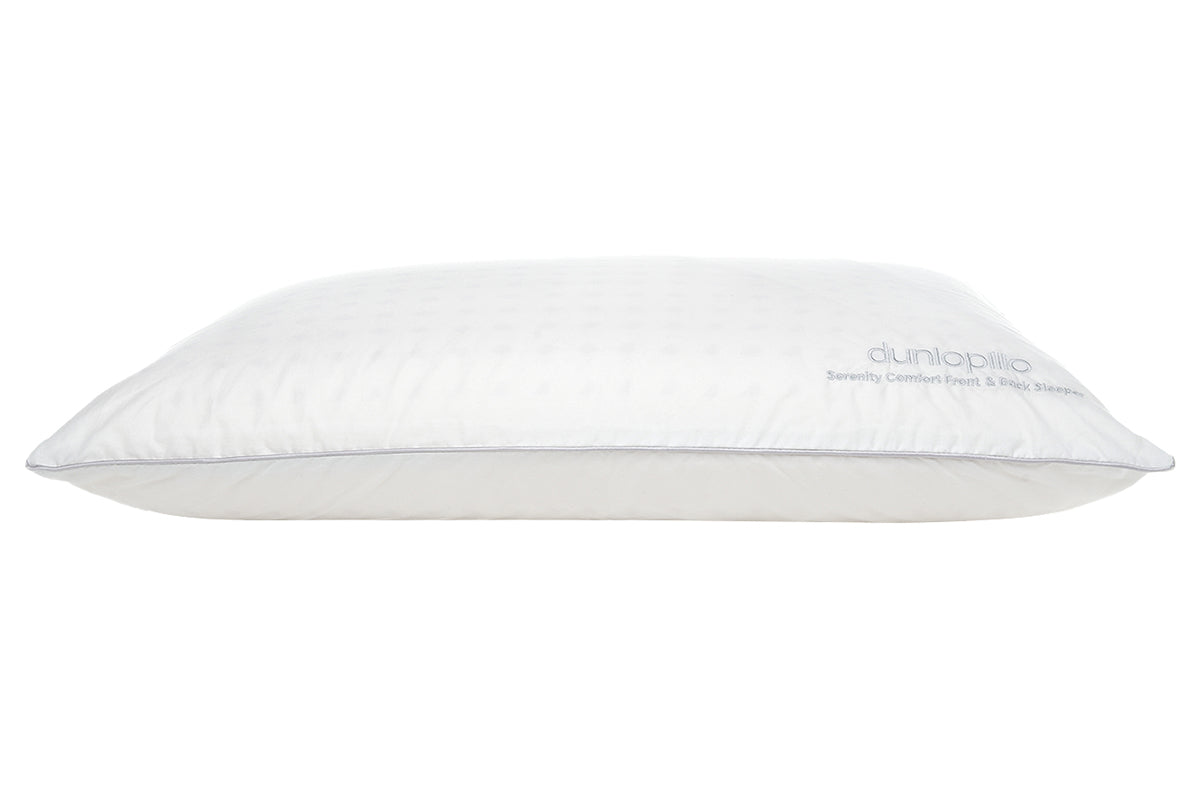 Dunlopillo | Serenity Comfort Pillow | Front & Back Sleeper