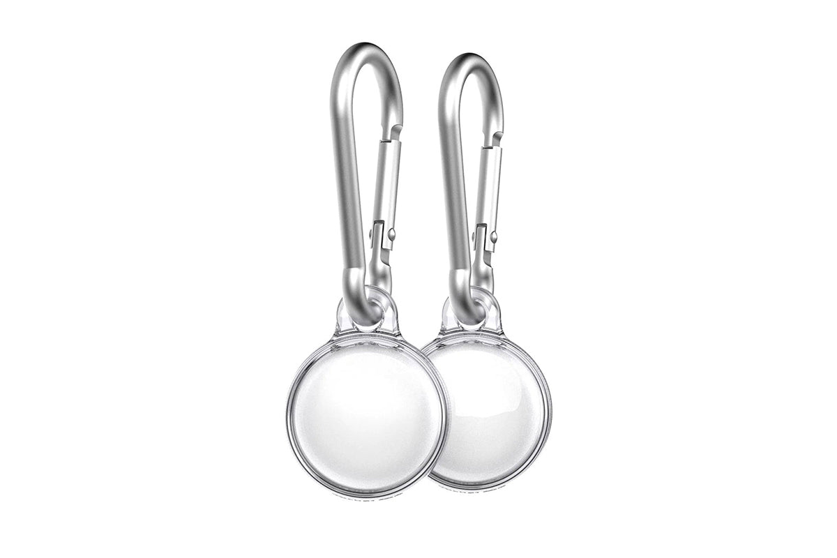 Tech21  EvoClear Apple AirTag Case Bundle | Clear