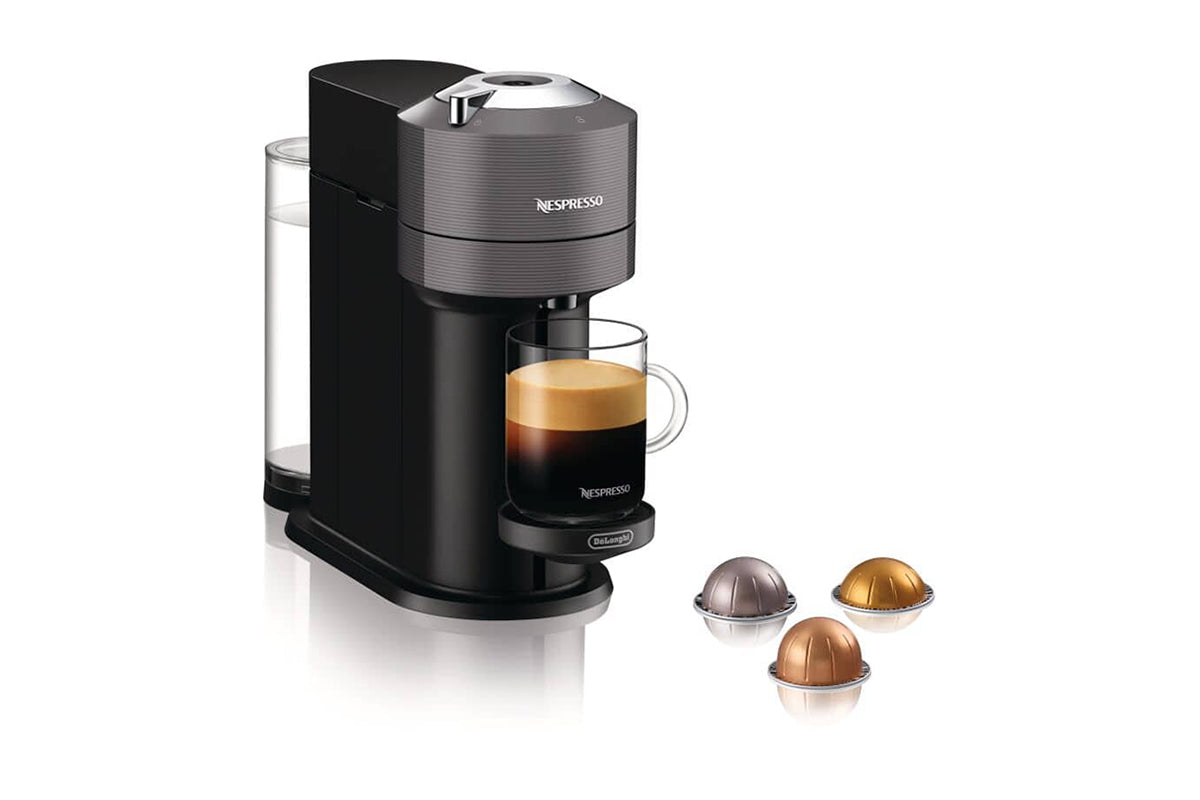 DeLonghi Nespresso Vertuo Next Capsule Coffee Machine | ENV120.GY | Grey
