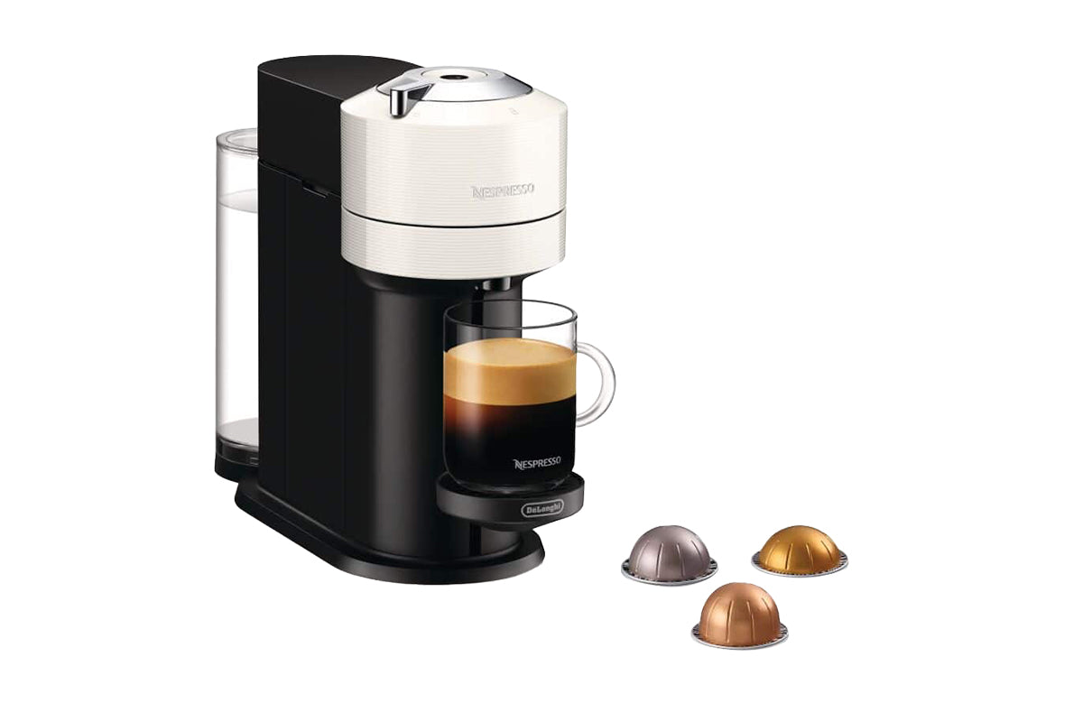 DeLonghi Nespresso Vertuo Next Capsule Coffee Machine | ENV120.W | White