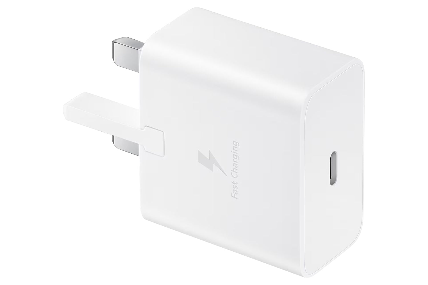 Samsung USB-C 15W Adaptive Fast Charger without Cable | White