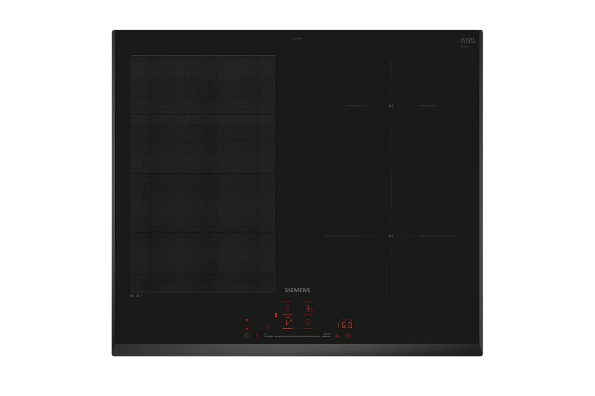 Siemens iQ700 60cm 4 Zones Electric Induction Hob | EX651HEC1E | Black