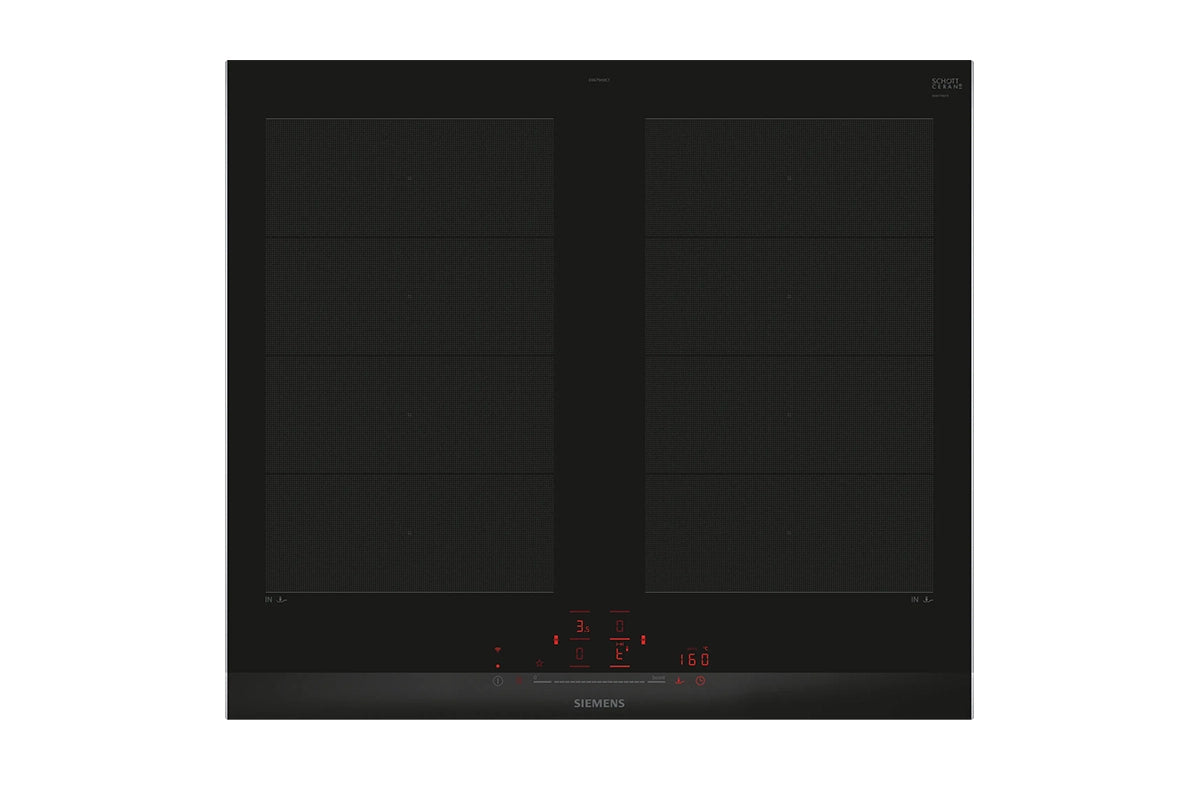 Siemens iQ700 60cm 4 Zones Electric Induction Hob | EX675HXC1E | Black