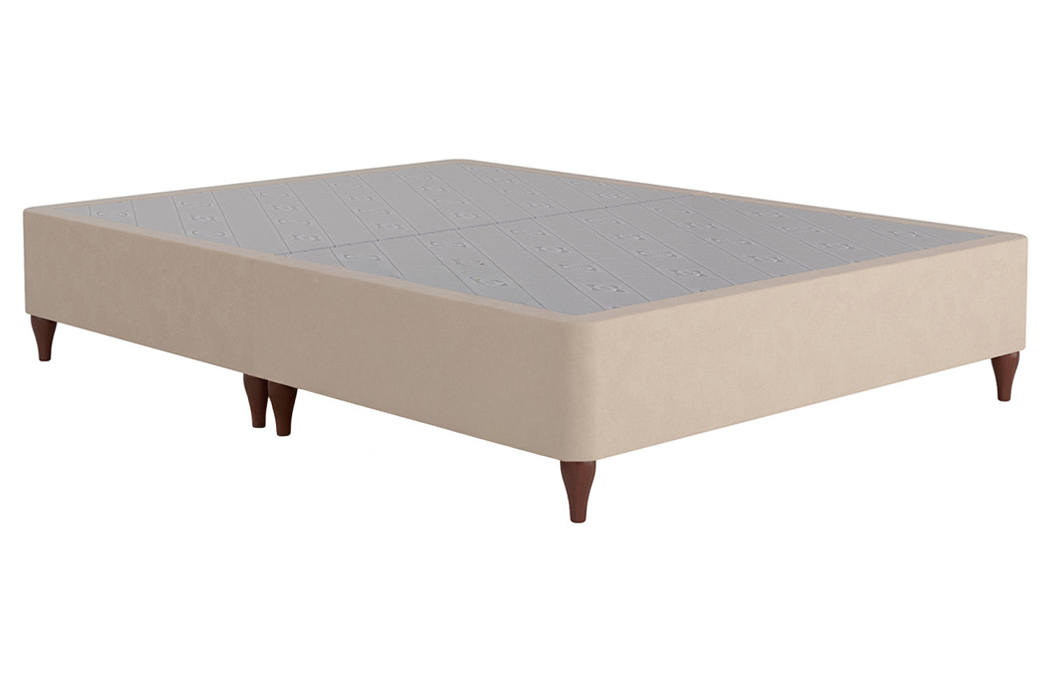 Sealy Exquisite | Base | 4ft6 | Double | Dark Oak Legs | Colour Options