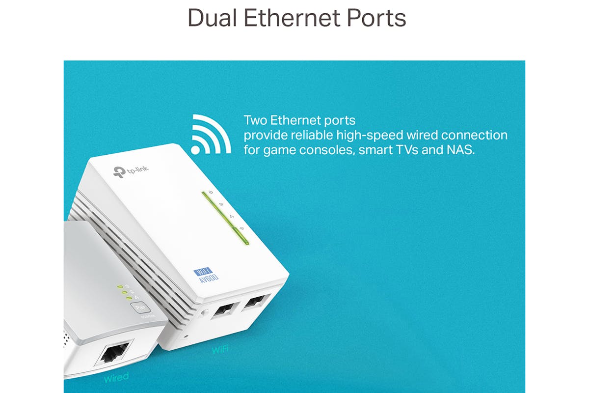 TP-Link AV600 N300 Powerline Wi-Fi Extender | AV600