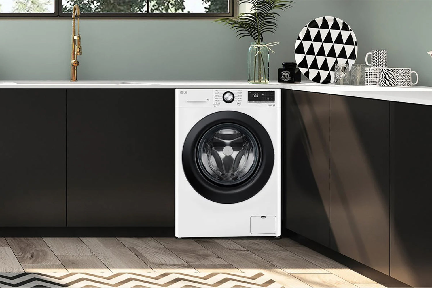 LG 10kg Freestanding Washing Machine | F4Y510WBLN1