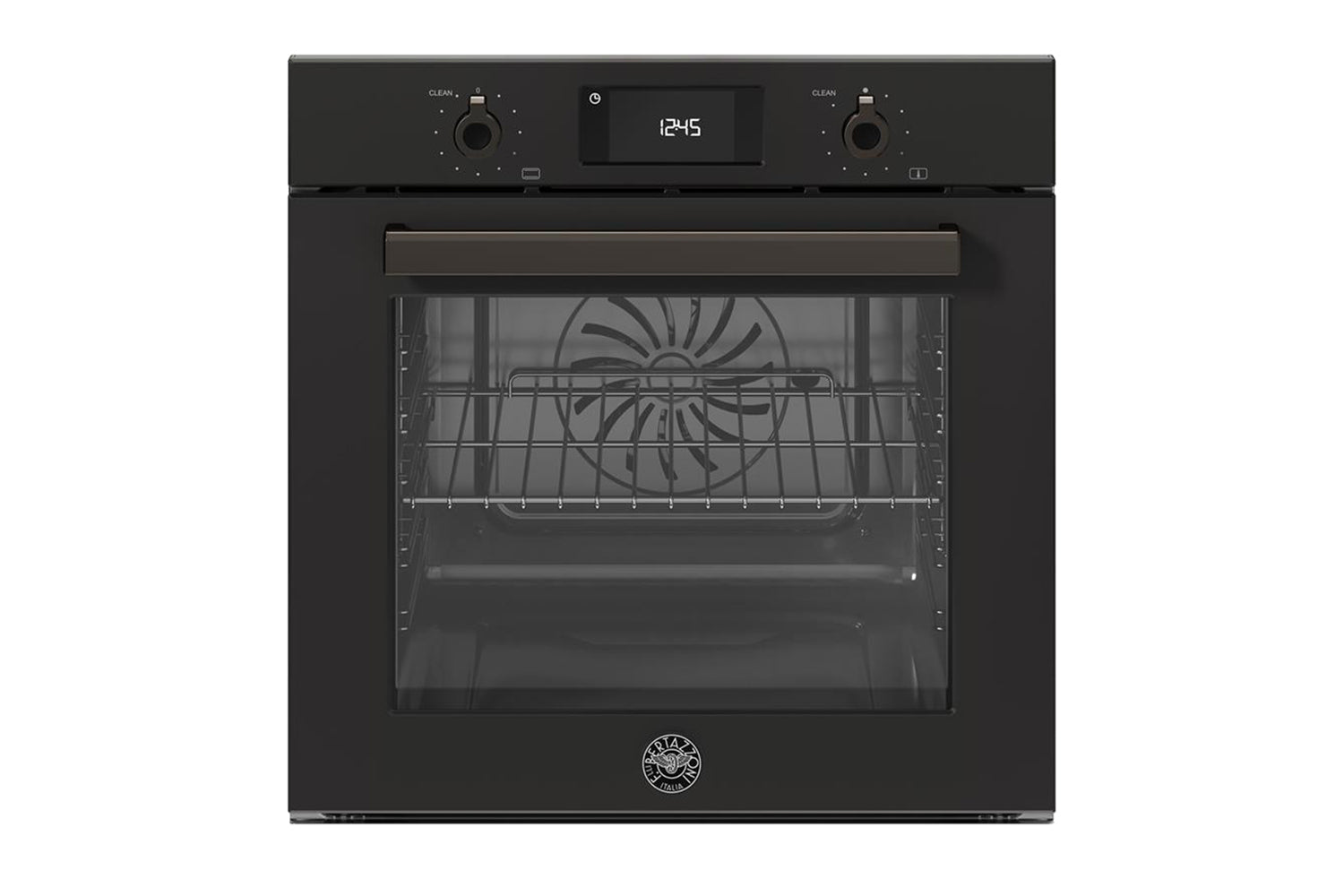 Bertazzoni Professional Series 60cm Built-in Pyro Single Electric Oven | F6011PROPLN/23 | Carbonio