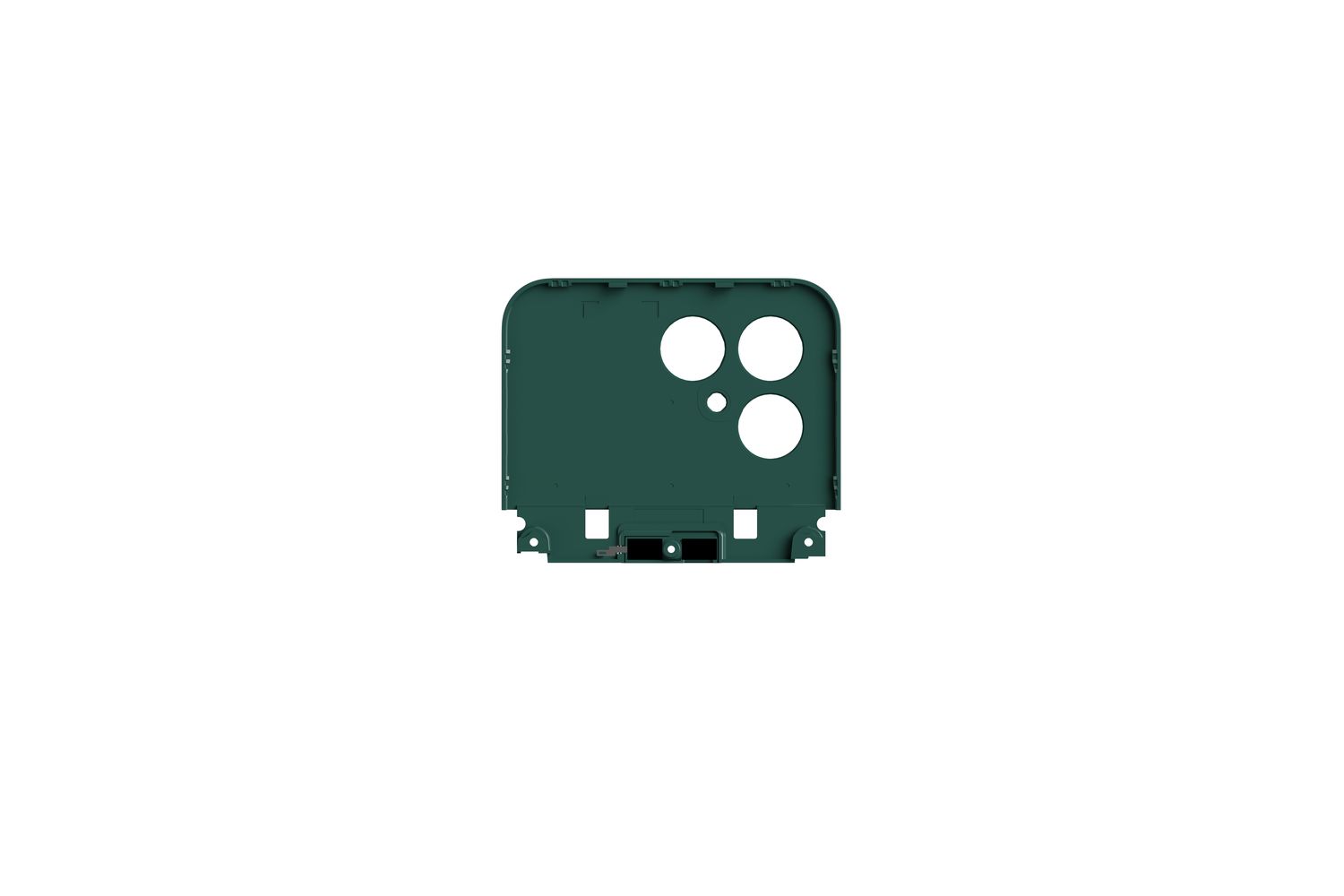 Fairphone Gen 6 Upper Back Cover Forest Green | Mobile Phone Replacement Part | Recycled Plastic