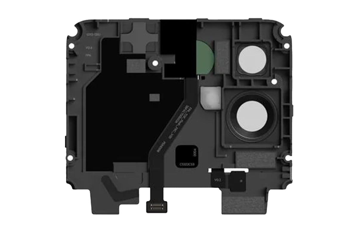 Fairphone Gen 6 Upper Back Cover Horizon Black | Mobile Phone Replacement Part | Recycled Plastic