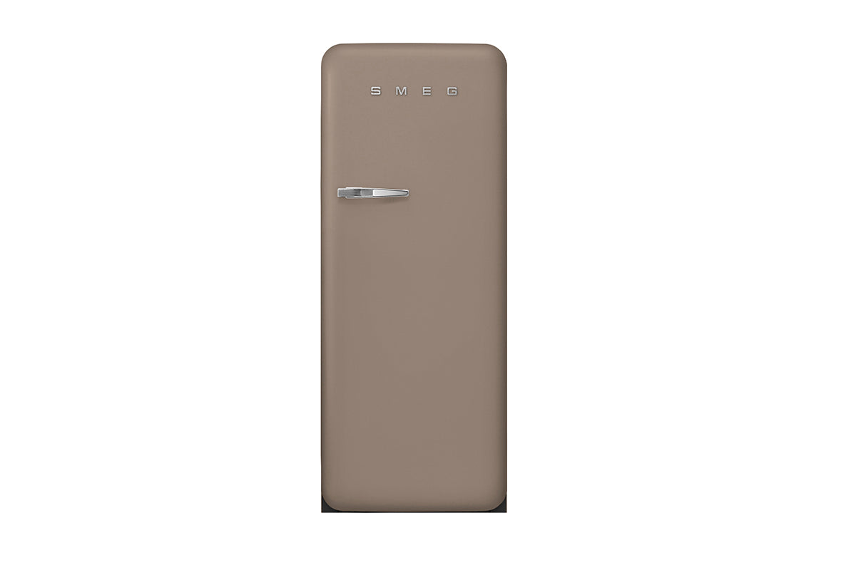 Smeg 50's Style Freestanding Fridge Freezer | Right Hinge | FAB28RDTP6 | Taupe
