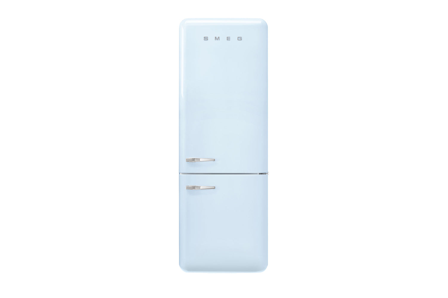 Smeg 50's Style Freestanding Fridge Freezer | FAB38RPB6 | Pastel Blue