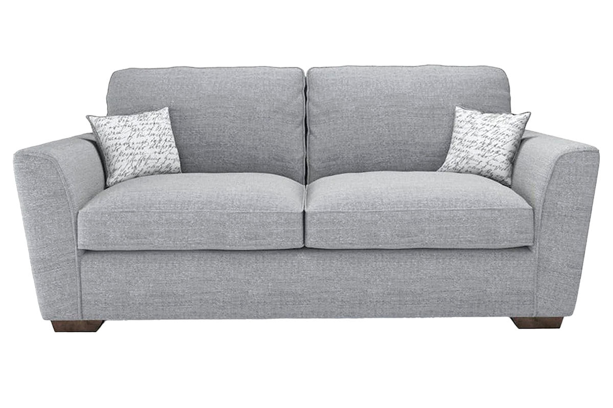 Fantasia 3 Seater Sofa | Standard Back | Fabric | Silver