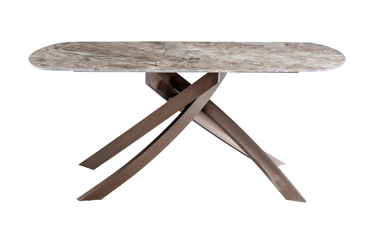 Coco Oval Dining Table | 180cm | Brown