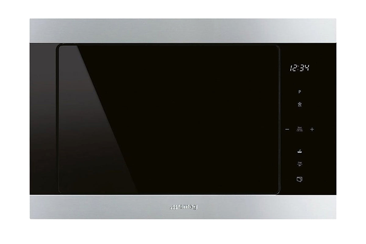 Smeg 25L 900W Built-in Microwave | FMI325X | Stainless Steel